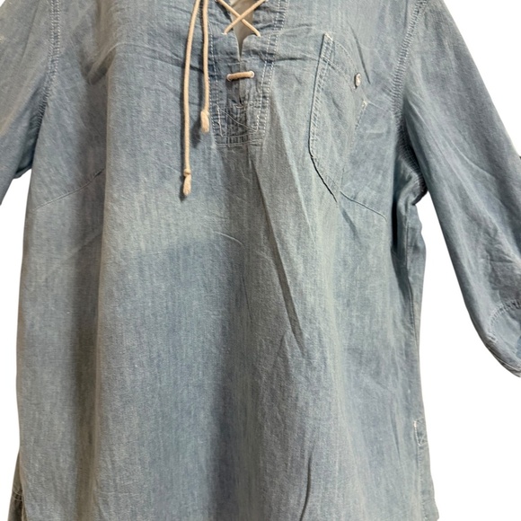 Lauren Jeans Company Ralph Lauren Nautical Tunic Top SZ 2X Coastal Maine - Picture 8 of 10